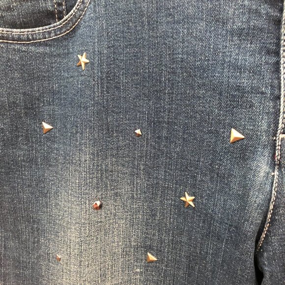 Peace Love World women studded jeans, flare, 14 - Picture 4 of 15